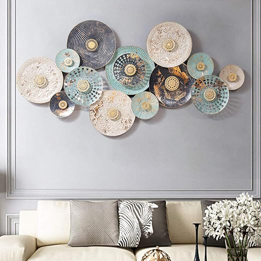 Amazon Com Sfxyj Metal Sculpture Wall Art Nordic Openwork