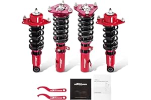 maXpeedingrods Coilovers for Toyota Corolla E130 2003-2008, for Toyota Matrix XRS E130 2003-2008, Height Adjustable Coilovers