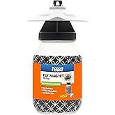 TERRO Fly Magnet Trap, Reusable Poison-Free Outdoor Fly Catcher with Bait | Kills House Flies, Barn Flies &amp; Bottle Flies, Easy to Use Outdoor Fly Trap for Patios &amp; Decks, Bait Activates in Hours