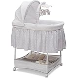 delta deluxe gliding bassinet