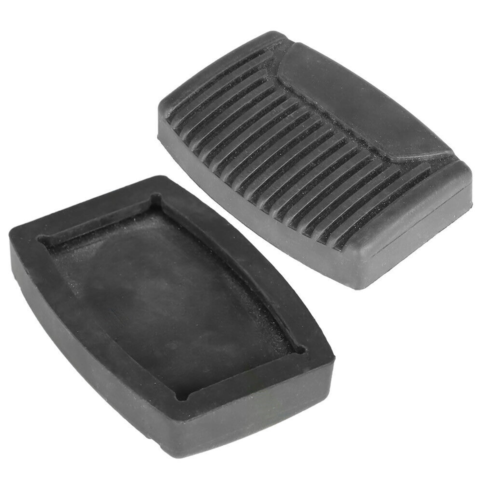 Photo 1 of 2Pcs Brake Clutch Pedal Pads Compatible with Ford Bronco F-100 F-150 F-250 F-350 F-500 Super Duty P-100 P-350 P-400/P-500 1964-2008 Replace B7A-2457-A, 20729