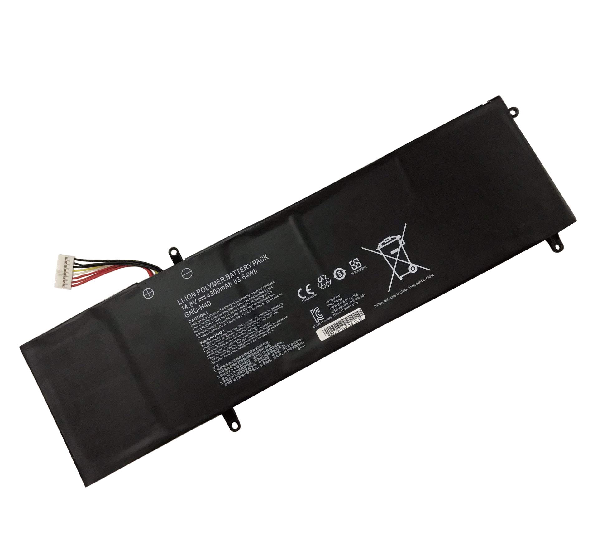 XITAIAN 14.8V 63.64Wh 4300mAh GNC-H40 Replacement Battery for GIGABYTE Series