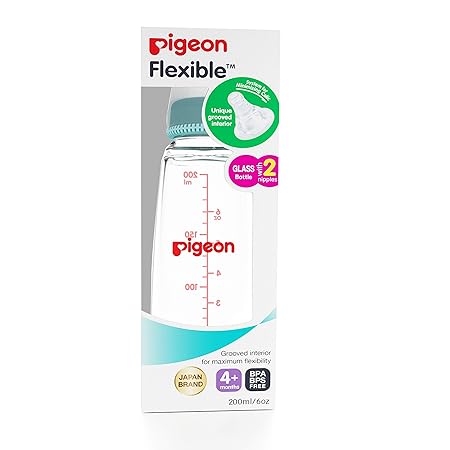 pigeon flexible glass bottle