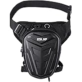 GlneYos Drop Leg Bag for Women Men Thigh Bag Motorcycle Leg Bag with Leg Strap, Expandable Storage Tank Bags, Leg Fanny Pack for Racing Bike Cycling Horse Riding Hiking Camping Fishing Travel Outdoor