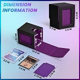 UAONO Card Deck Box MTG Commander Display Holds 100+ Cards PU Leather view 4
