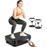 AXONFIT Vibration Plate Exercise Machine, Whole Body Vibration Platform | 250 Adjustable Speeds, 400lbs Capacity for Lymphatic Drainage, Weight Loss, Muscle Recovery &amp; Home Gym Fitness