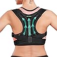 Posture Corrector Back Brace for Men and Women, Adjustable Upper Posture Support，Posture Back Straightener Fully Adjustable Effective and Comfortable Back Shoulder (Medium)