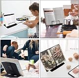 JINYUNMIN Book Stand Reading Stand Multi-Function Metal Easel Black view 6