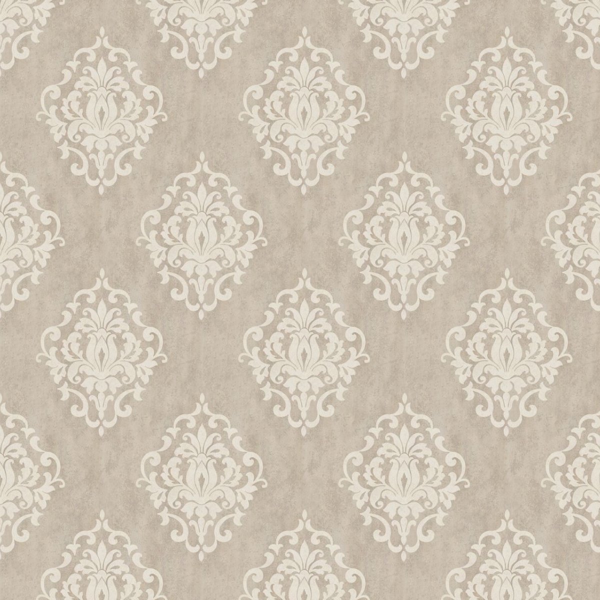 MyTinyWorld Pack of 5 Dolls House Pale Cocoa Floral Diamond Wallpaper Sheets