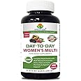 Briofood, Day-to-Day Food Based Women's Multi (180 Tablets) with Vegetable Source Omegas