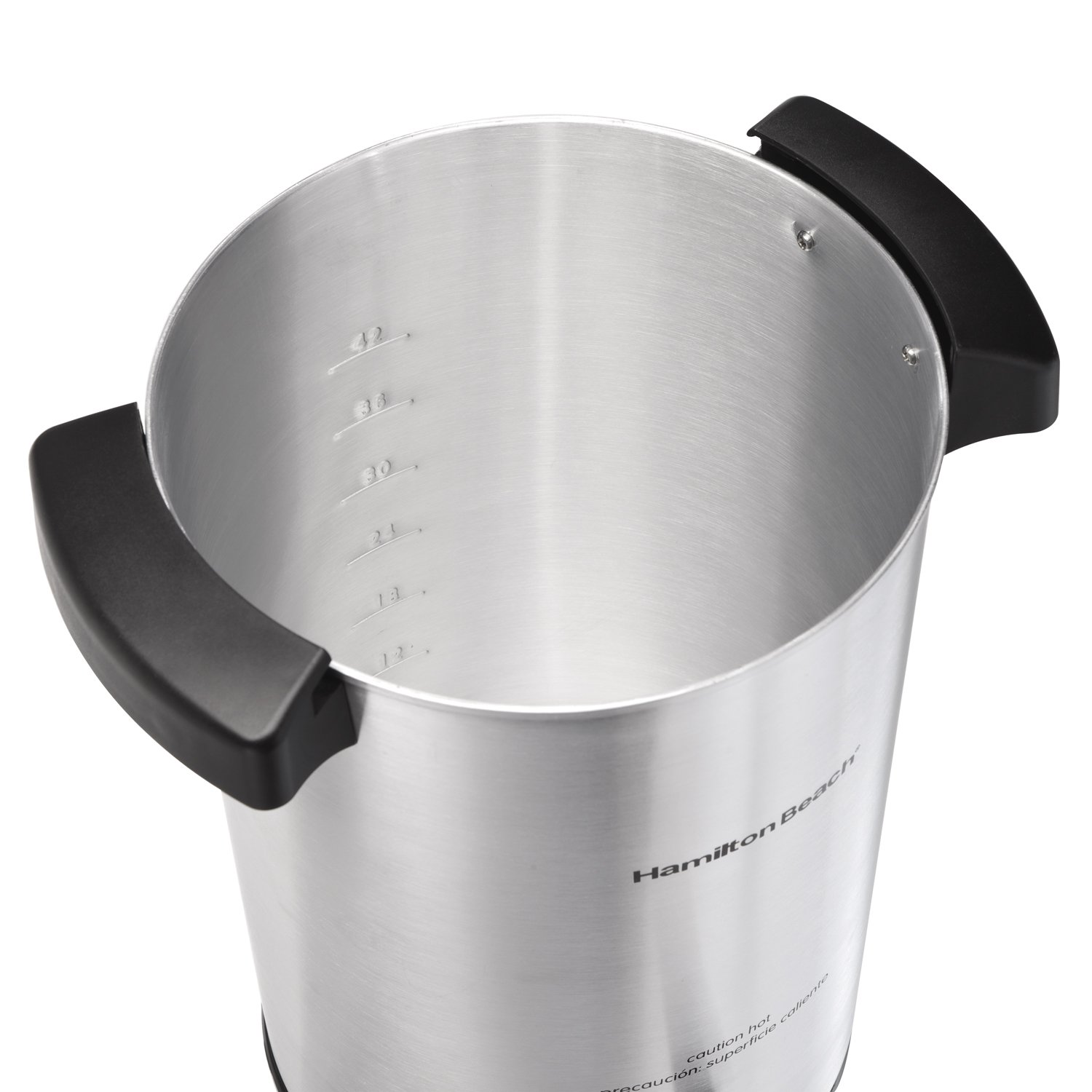 Hamilton Beach 40515 40515R 45Cup Coffee Urn, Silver, Medium