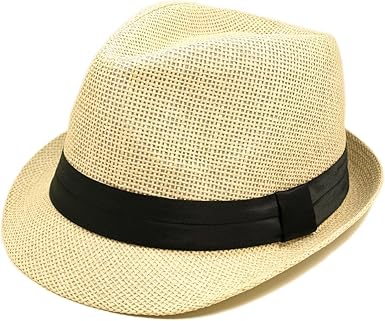 Natural fedora hat Clearance