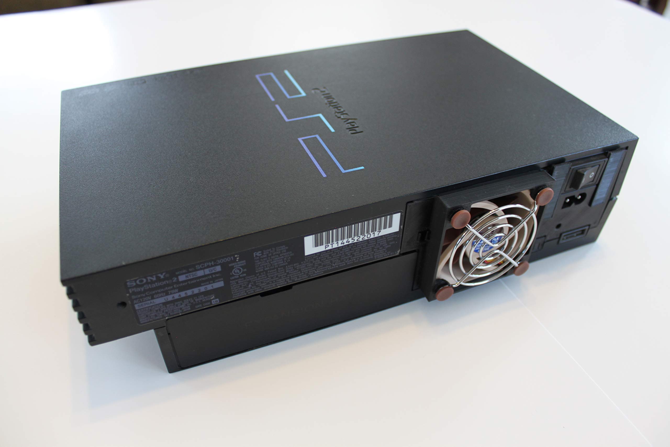 TPO - PlayStation 2 Fat Noctua Fan Upgrade Modification (SCPH-30000 & 50000) PS2 Mod