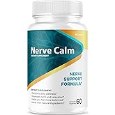 Nerve Calm Capsules - Official NerveCalm Premium Formula Supplement Pills, Advanced Support Formula for Wellness & Overall Health, All Natural Nerve Calm Reviews, 60 Capsules for 1 Month