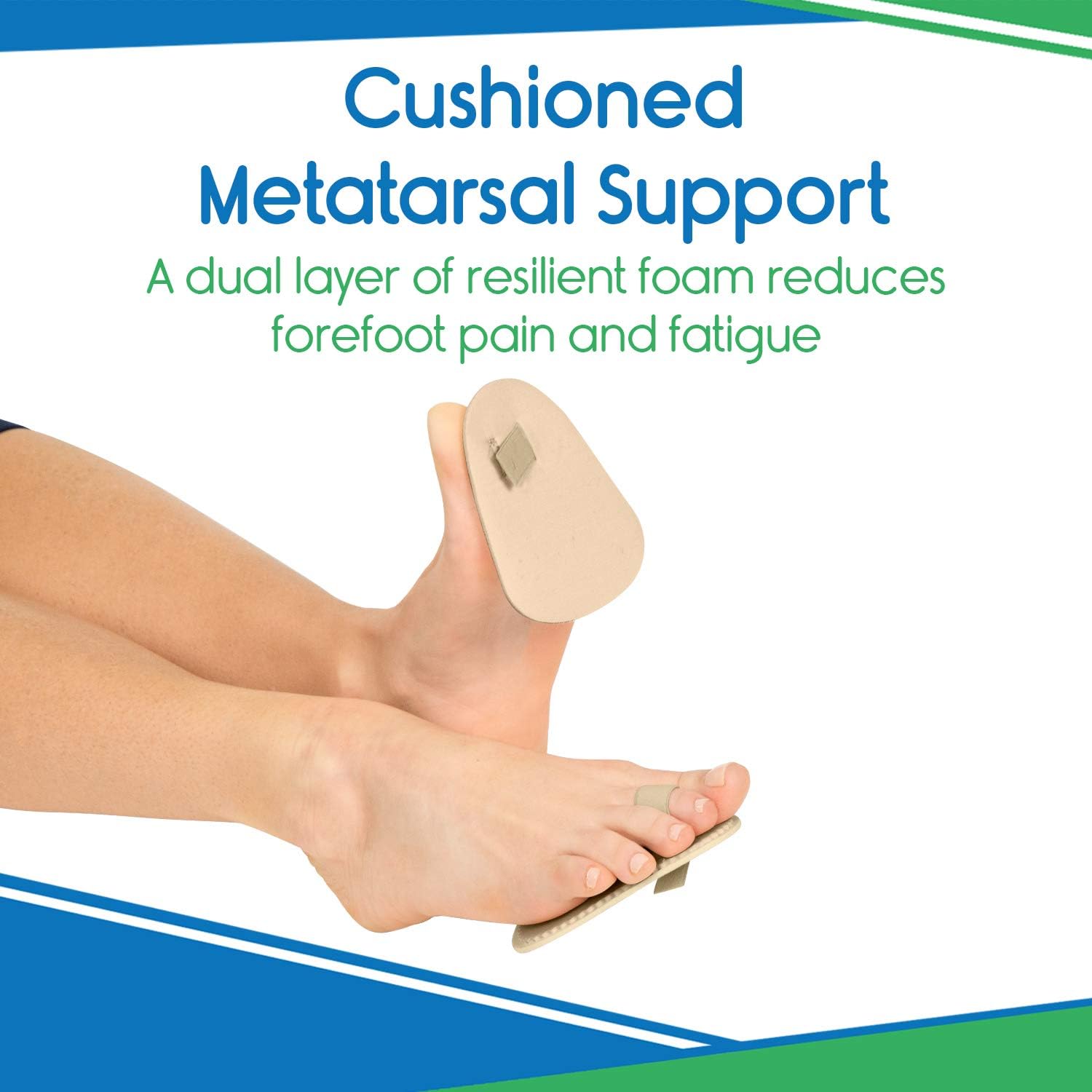 ViveSole Toe Splint [Pair] - Hammer Toe Straightener - Joint Realign Cushion Brace for Claw, Curled, Crooked Toe - Metatarsal Support Loop Guard Alignment Corrector Wrap for Tendon, Broken Toe Surgery: Health & Personal Care