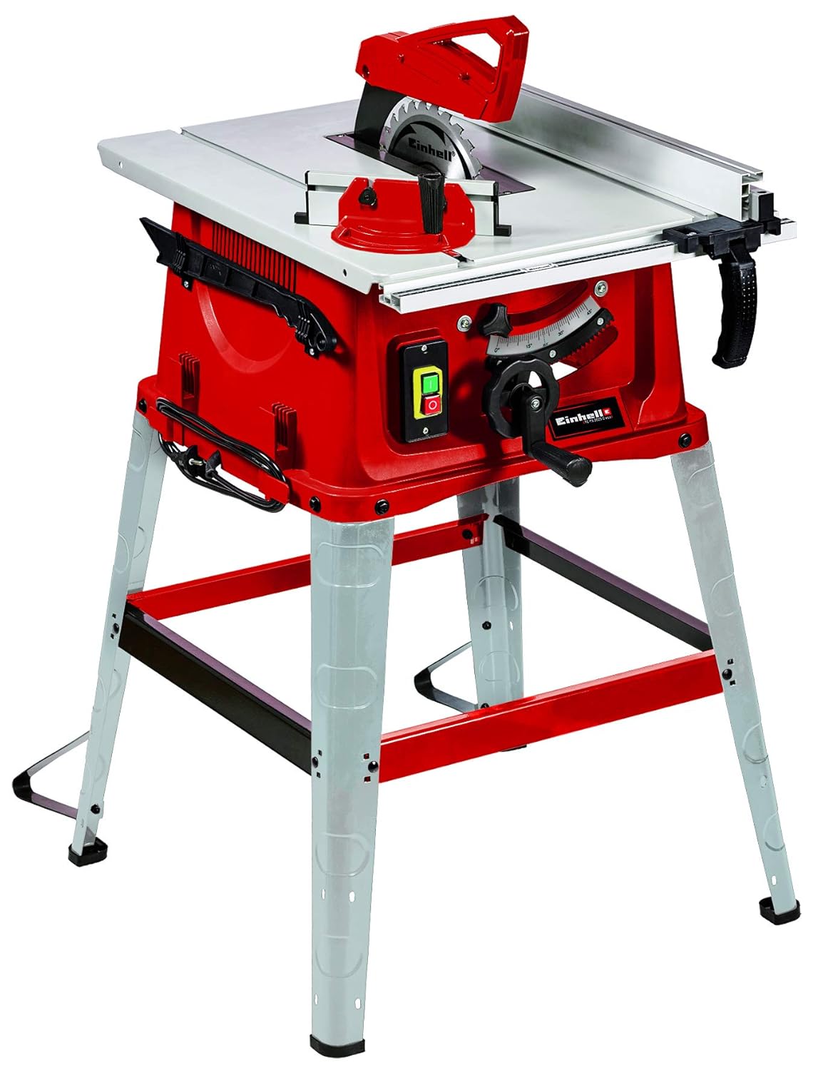 Einhell 4340530 Table Saw with Underframe, 2000 W, 240 V, Red Amazon