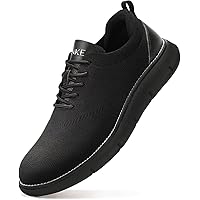 vilocy men's fashion dress sneakers casual walking shoes business oxfords Men's Casual Dress Oxfords Shoes Knit Lightweight Breathable Fashion S –  Vilocy main image 1