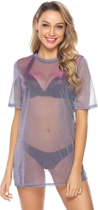 tee shirt transparent pour femme