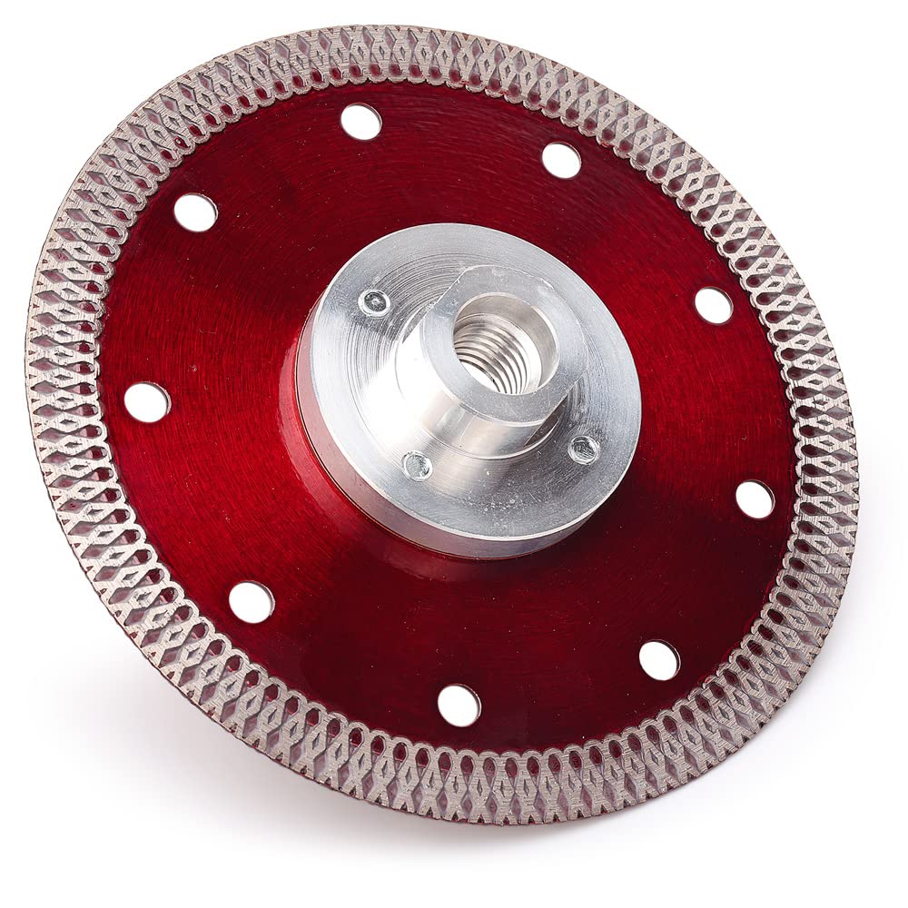 Casaverde 125mm Super Thin Diamond Blade Tile Cutting Disc with Removable M14 Flange for Granite Marble Ceramic Tile — image 1