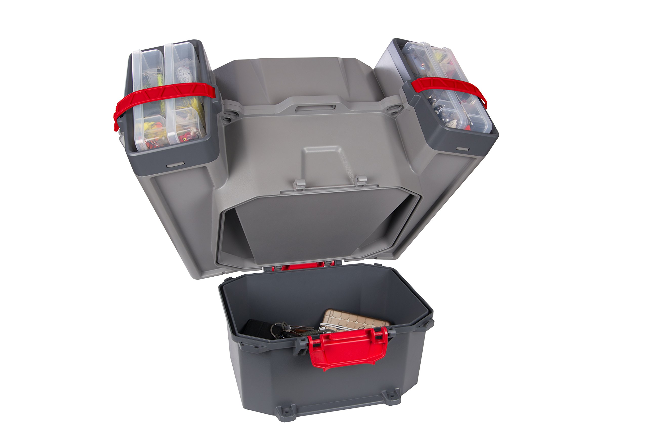 Plano PLAM80700 Kayak VCrate Tackle Box and Bait Storage, Premium