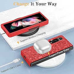 Z Fold 3 Glitter Case for Samsung Galaxy Z Fold3 5G