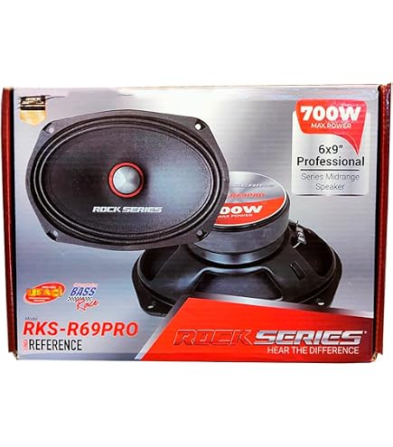 Kenwood Kfc-PS6976-6 X 9 - Altavoces (3 vías, 550 W) : Amazon.com