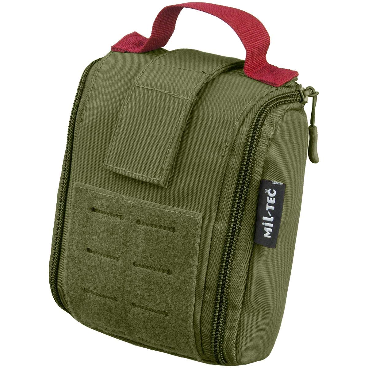 Mil-Tec Unisex - Adult 25-Piece First Aid Pack, Olive, One Size