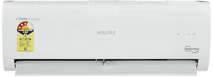 Voltas 1 Ton 3 Star Inverter Split AC (Copper, 123V CZT, White)