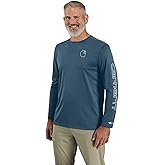 Carhartt Men’s Force Sun Defender Lightweight Long-Sleeve Logo Graphic T-Shirt