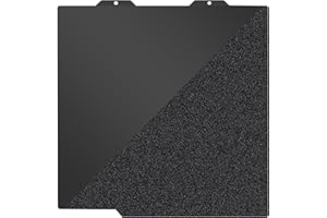 SAHVAIM Double Sided Flexible Smooth PEI+Textured PEI Build Plate for Bambu Lab A1 Mini 3D Printer,184x184mm Heated Bed Spring Steel Flexible Platform.