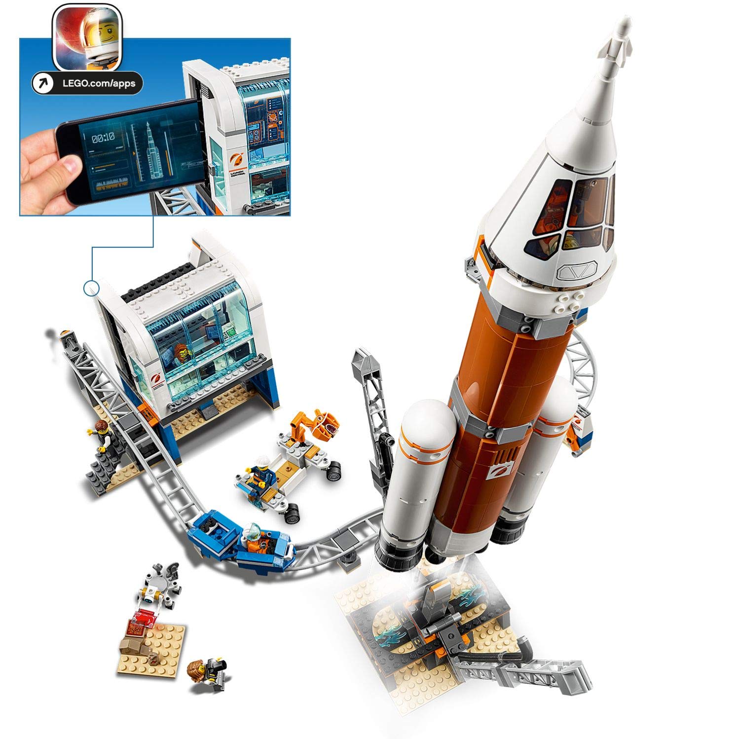 amazon lego rocket