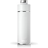 Ninja Thirsti 18oz Travel Water Bottle, For Carbonated Sparkling Drinks, Colder and Fizzier Longer, Leak Proof, 24 Hrs Cold, Dishwasher Safe, Stainless Steel Insulated Tumbler, Cloud White, DW1801WH