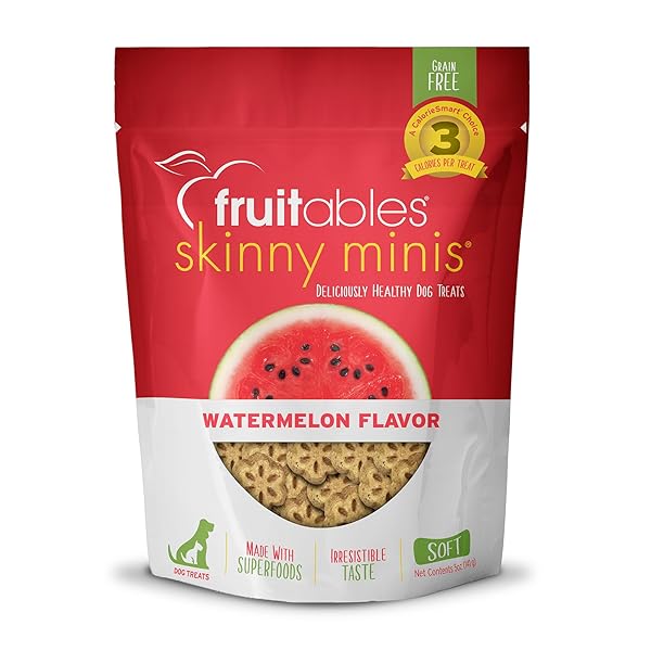 FRUITABLES SKINNY MINIS DOG TREATS, HEALTHY PUMPKIN TREAT...