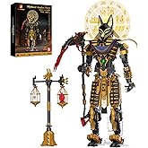 JMBricklayer Anubis Mythical Building Set for Adults, Ancient Egyptian God Building Blocks, Collectible Mech Model Kits for Home Office Decor, Large Display Statue Gifts for Men &amp; Mythology Lovers