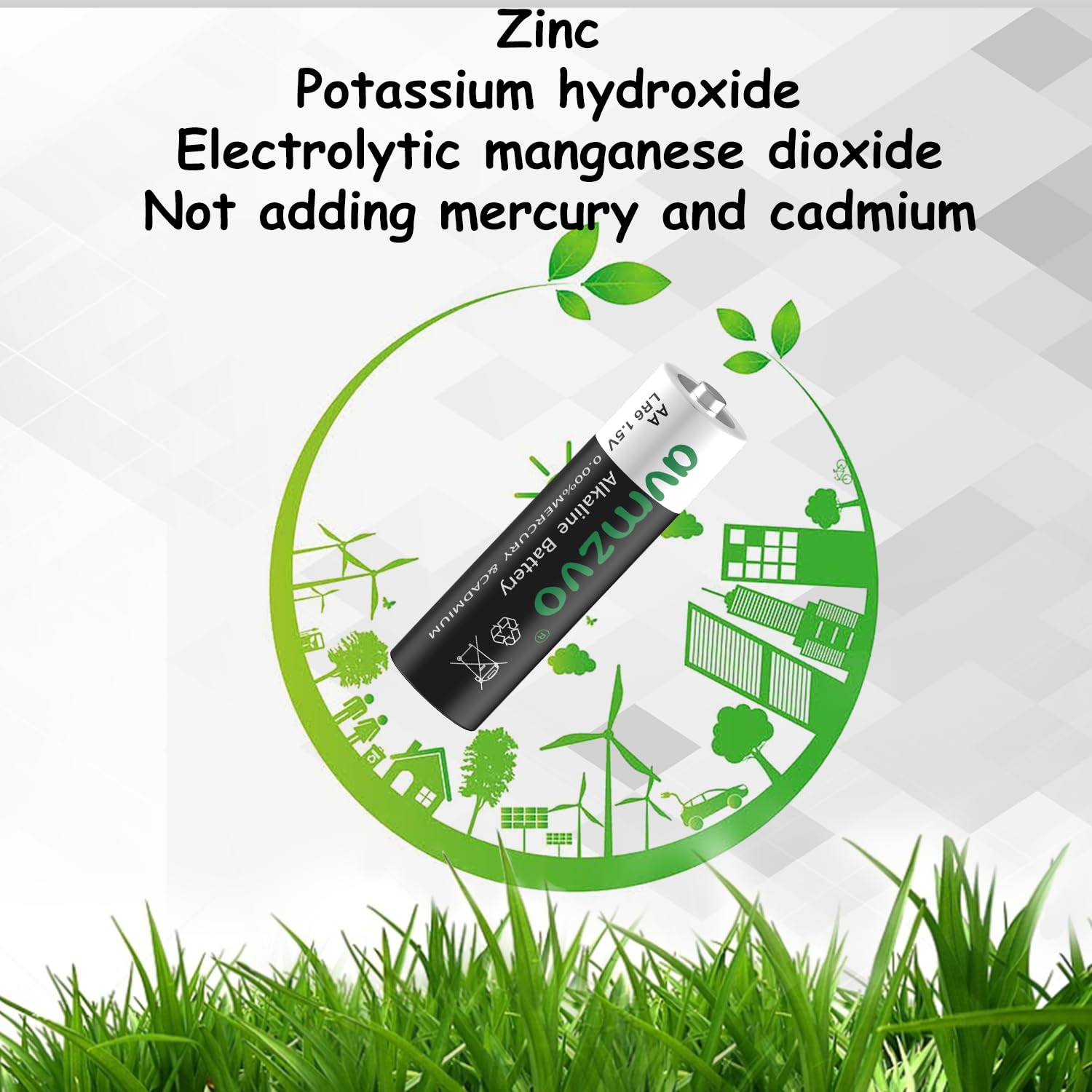 avmzvo AAA Alkaline Batteries,LR03 1,5V, langlebige Power，Leistungsstark,8 Stück,Kann für Spielzeug, Wecker und andere elektronische Geräte verwendet Werden【10 Jahre Garantie】 6