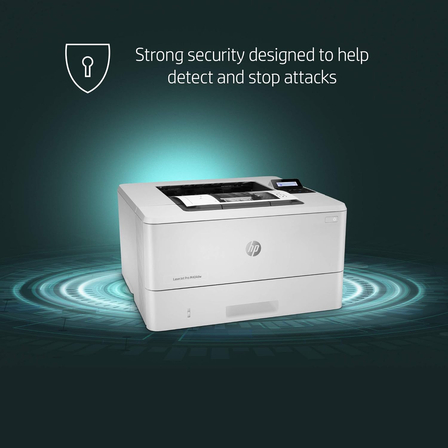 HP LaserJet Pro M404dw Monochrome Wireless Laser Printer with Double-Sided Printing, Works with Alexa (W1A56A): Electronics