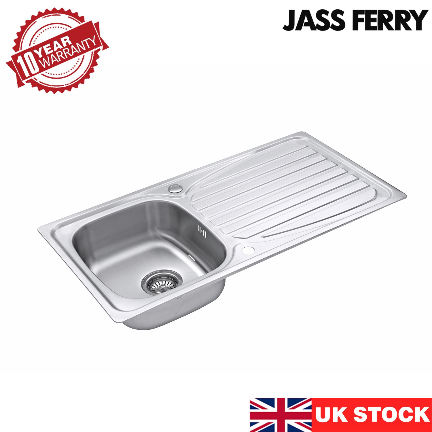 Fregadero JASS FERRY Para La Cocina De Acero Inoxidable Reversible Con