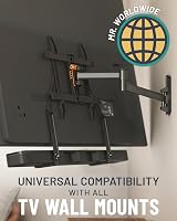 ECHOGEAR Soundbar Wall Mount Bracket Universal Depth Adjustable 6.6" - 20 lb view 5
