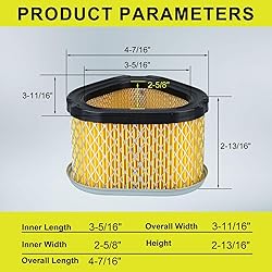 Butom GY20574 Air Filter for John Deere LT155 LT133