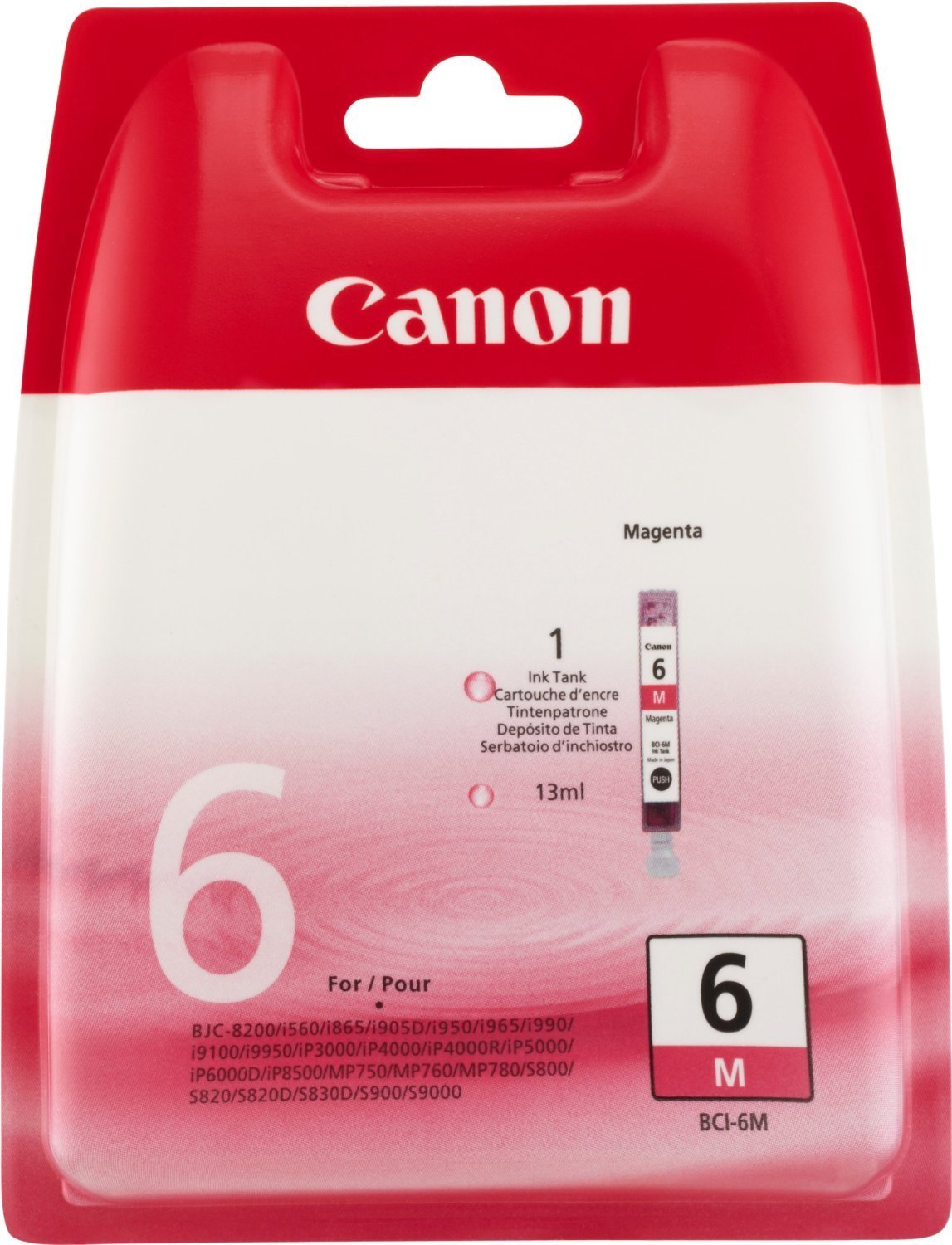 Canon BCI 6M - Ink tank - 1 x magenta