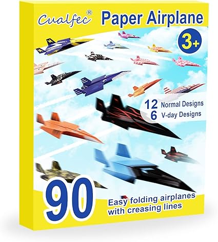 Amazon.com: Cualfec Paper Airplane for 