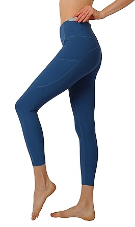 Honofash Leggings Damen Yoga Sport Mädchen Schwarz High Waist Weiß XS XL Push Up Handytasche