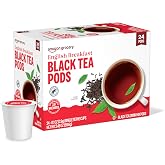 Amazon Grocery, English Breakfast Black Tea Pods, 2.45 Oz, 24 Ct (Previously Happy Belly)