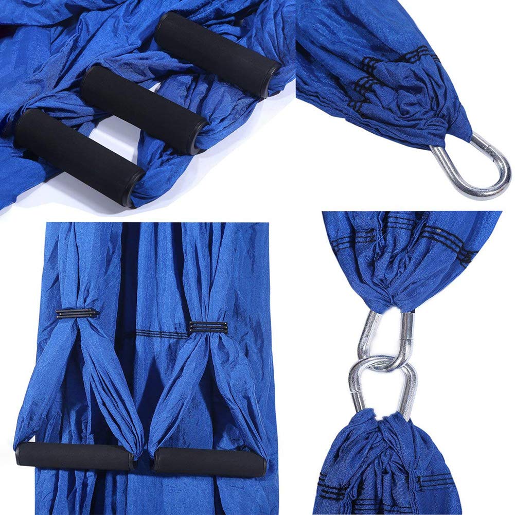 CleanDell Yoga Hammock Set Aerial Silk Yoga Set Safe Deluxe Aerial Kit Antigravity yoga Swing/Sling/Inversion Tool