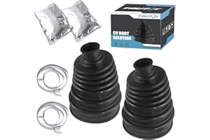 TAUTOY (2) pair FB3000 Small Shaft Universal CV Boot For Jeep Honda Nissan Subaru Toyota Kia Chevy Fiat 500 Hyundai BMW Mini Cooper Mitsubishi