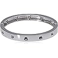 Guess Narrow Hinge with Crystal Bangle Bracelet