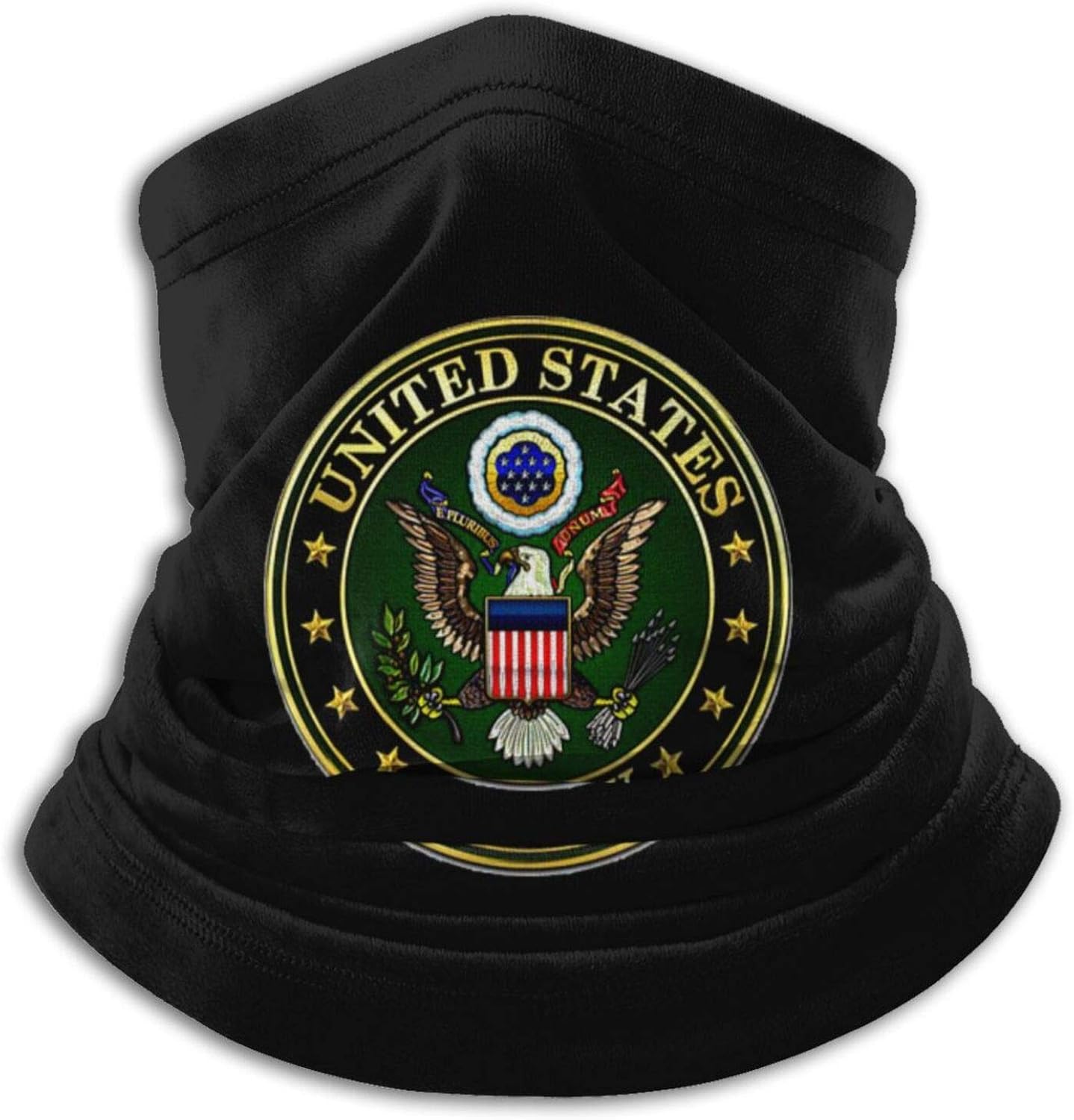 United States Army Insignia Balaclava Neck Gaiter Reusable Mask Scarf