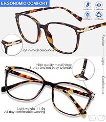 MARE AZZURO Blue Light Blocking Reading Glasses 3.00