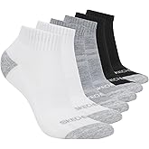 Skechers Women's Performance Quarter Crew Socks (6-Pack)