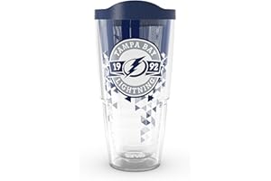 Tervis NHL Tampa Bay Lightning - Shatter Made in USA Double Walled Insulated Tumbler Travel Cup Keeps Drinks Cold & Hot, 24oz, Classic
